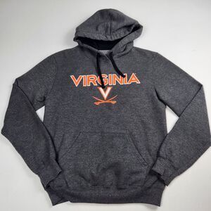 University of Virginia Charcoal Gray Hoodie Men S Pullover Collegiate Casual